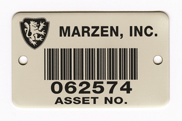 Aluminum Asset Tags