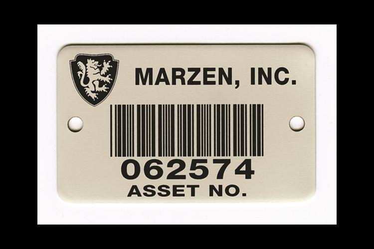 Aluminum Asset Tags