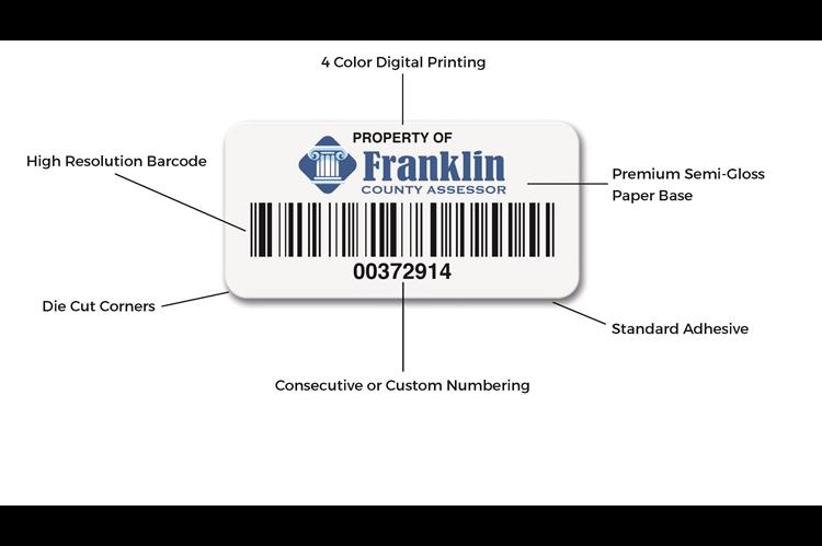 PolyTrac Economy Paper Label